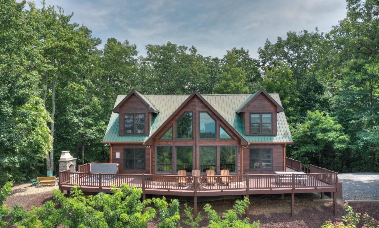 Вілла Champagne Chalet - Cuddleup Morganton Екстер'єр фото