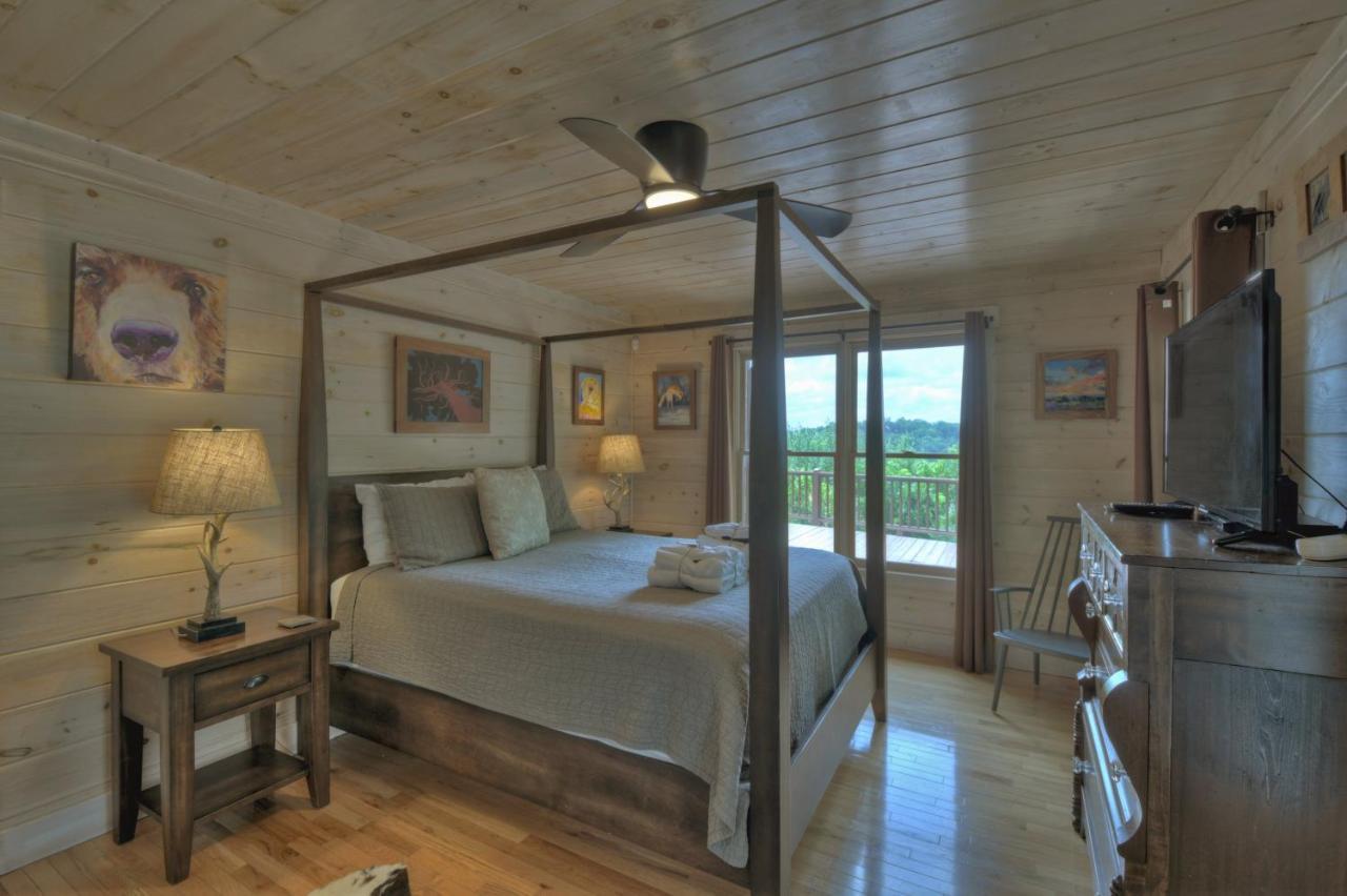 Вілла Champagne Chalet - Cuddleup Morganton Екстер'єр фото